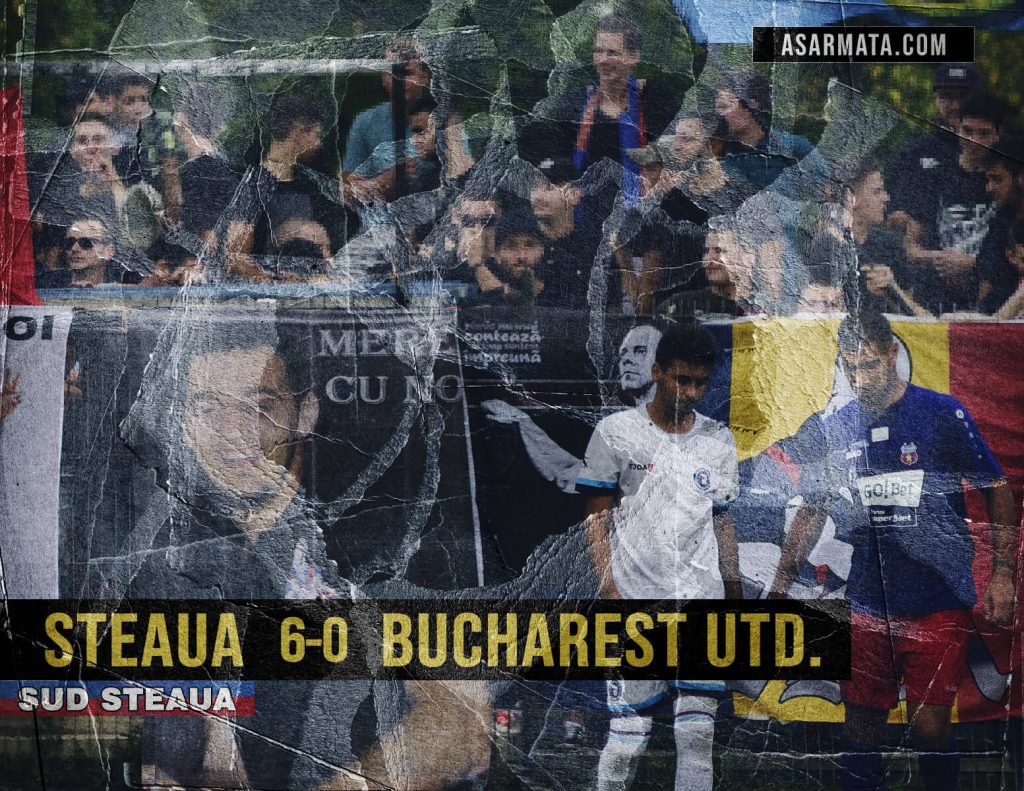 09.08.2018 – <strong>CSA STEAUA BUCURESTI 6-0 FC BUCHAREST UNITED</strong>, Complex Sportiv “Steaua” – S18/19 E3